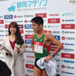 川内選手　想いをもって走る